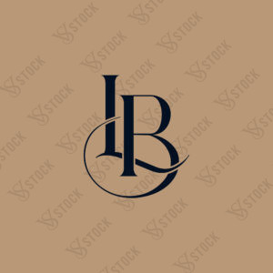 LB BL logo design.